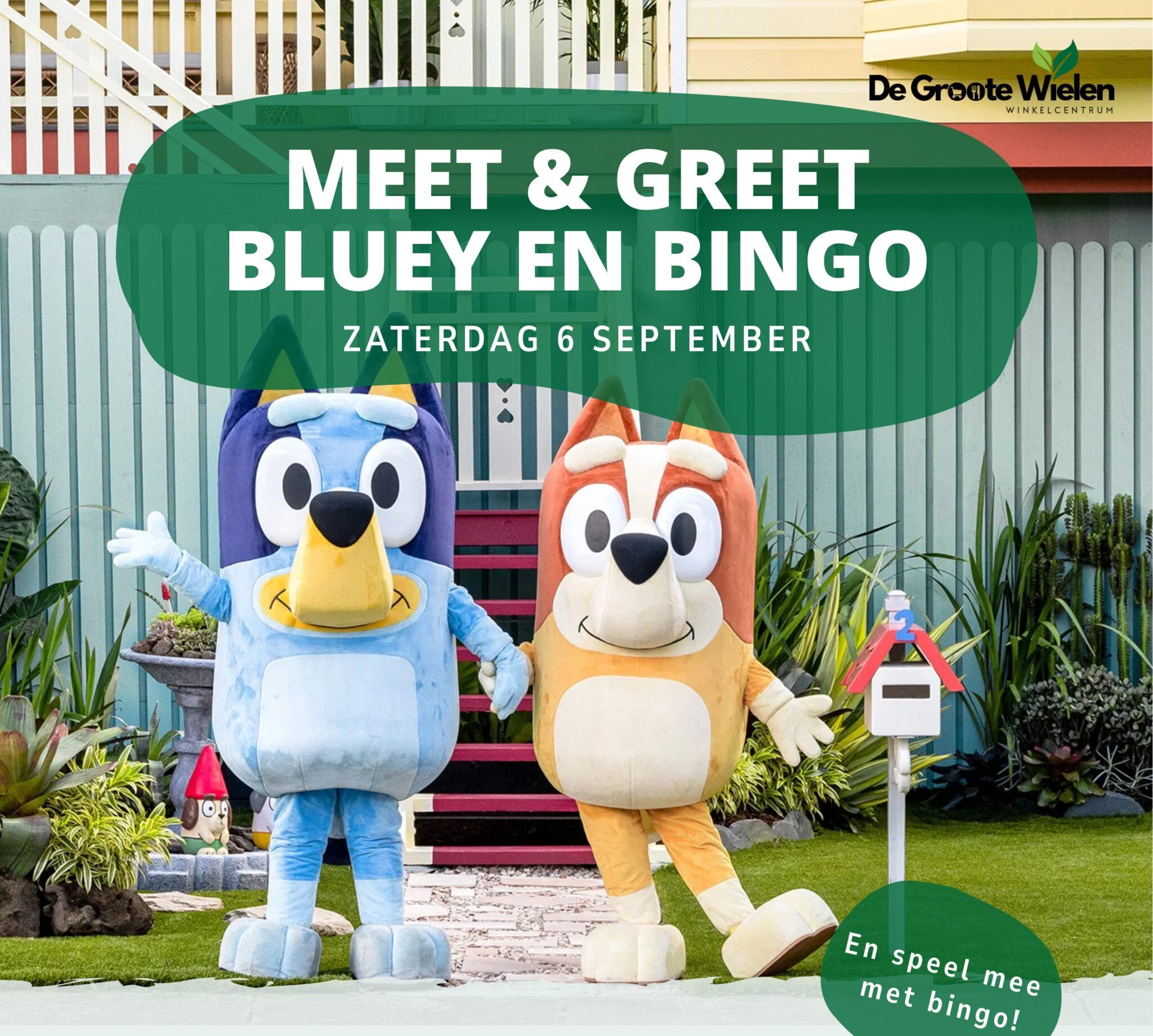 Meet & Greet met Bluey en Bingo en meer zomerspektakel voor jong en oud!